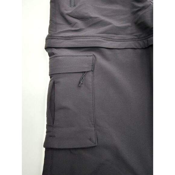 The North Face Women's Size 6 Reg Black Bridgeway Zip Off Pant NWT - Picture 7 of 15